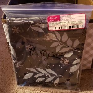 Thirty-One Timeless Memory Pouches Large